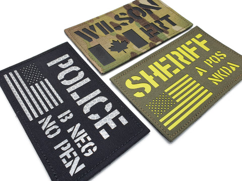 Classic IR patches - Printed – 838 Patches