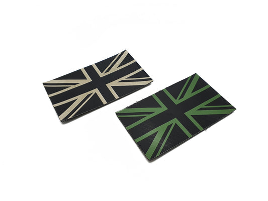 United Kingdom Flag - OD Green / SOLAS Infrared - Printed