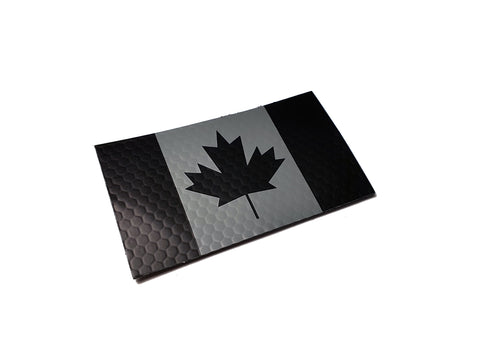 Canadian Flag - Wolf Grey / SOLAS Infrared - Printed