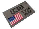 Custom ID Panel with full color flag- Large - 5'' x 3''