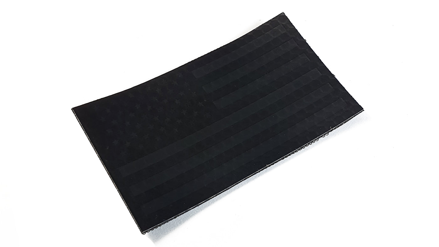 United States Flag - Black / SOLAS Infrared - Forward or Reverse - Printed