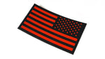 United States Flag - Orange / 3M™ Black reflective - Forward or Reverse - Printed