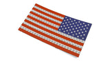 United States Flag - Full Colors / SOLAS reflective - Forward or Reverse - Printed